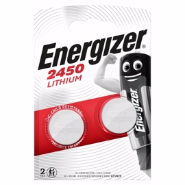 CR2450 3V Energizer Lithium batteri 2 pak